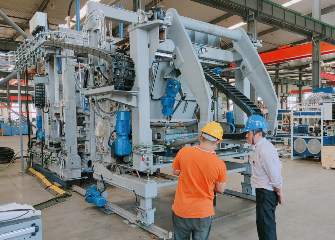 K8凯发股份又一条ZN1500全自动砌块成型机生产线将助力华北区域腾飞