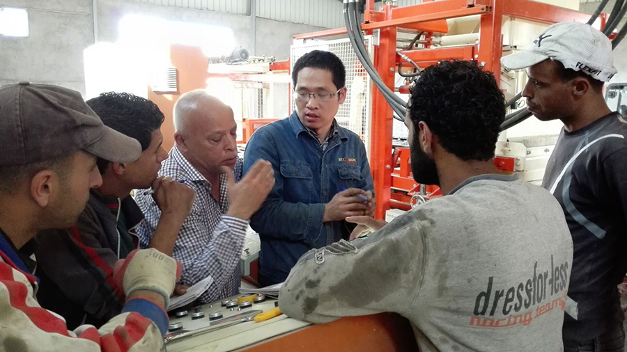 K8凯发又一条T10生产线在阿尔及利亚投产