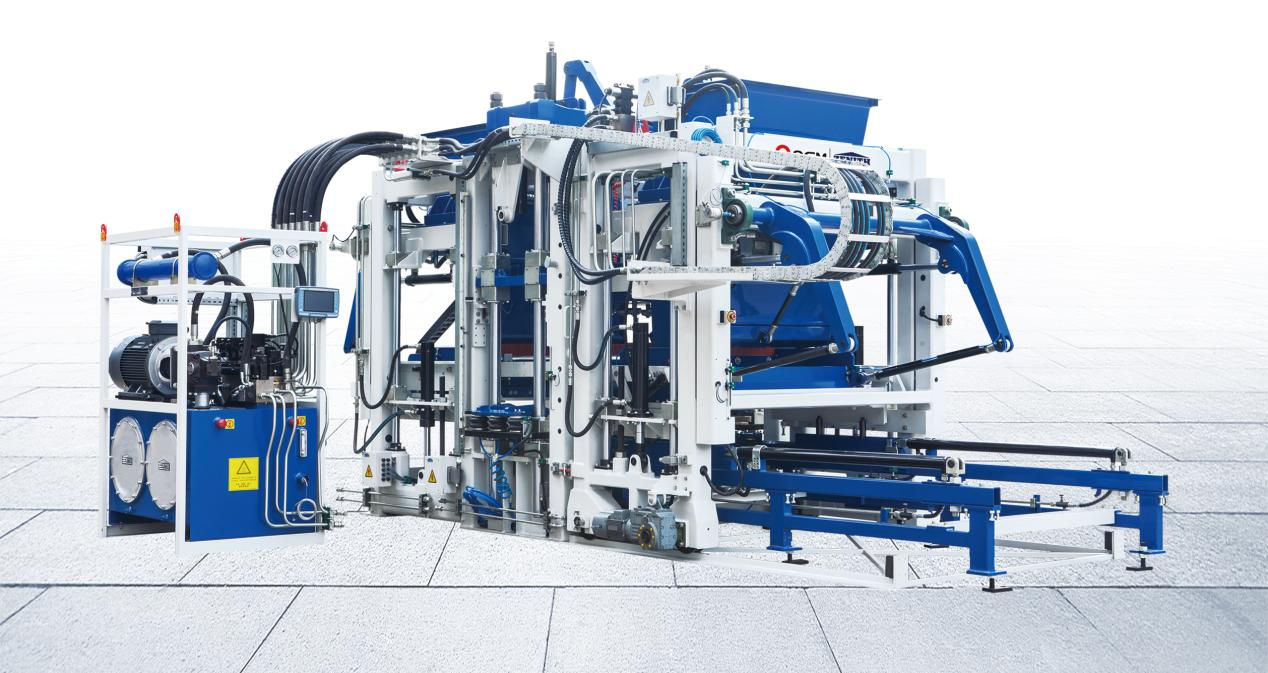 K8凯发股份植草砖机助力城市基础建设